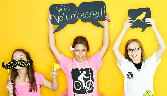 If these young girls can volunteer, why don’t you?